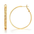 Gold Hoop Earrings for Women 14K Gold Plated Hoop Earrings Set, Large Medium Small Hoop Earrings Lightweight Hypoallergenic Huggie Statement Jewelry Gift for Women - color: Gold-D