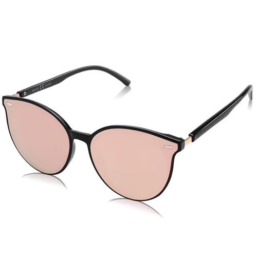 SOJOS Sunglasses Womens Trendy 2025 Classic Round Retro Vintage Shades Large Frame Sunnies SJ2067 - color: Pink