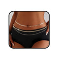 Body Chain Gold Waist Chains for Women Belly Layered Beach Waist Chains Adjustable Sexy Bikini Boho Chain - style: round beads