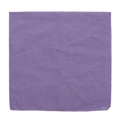 Motique Accessories Solid Color Bandana - color: Lavender