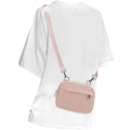 MAXTOP Small Crossbody Bags for Women Belt Bag Fanny Pack with Adjustable Strap - color: Cute Pink, style: Small Crossbody Bag