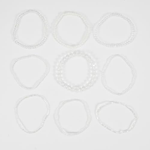 Bohemia Bracelets for Women Vintage Stackable Beads Bracelets Charm Stretch Beach Jewelry - color: Color 13