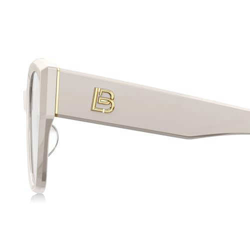 BOLON Women Trendy Cat Eye Polarized Sunglasses, Exclusive Eyewear Brand of EssilorLuxottica - color: Nude Beige/Grey Polarized Small