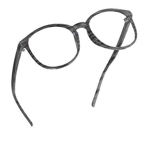 LifeArt Blue Light Blocking Glasses, Computer Glasses, Gaming Glasses, TV Glasses for Women Men (Wood, No Magnification) - color: 14_days_wood, size: +0.00(No Magnification)