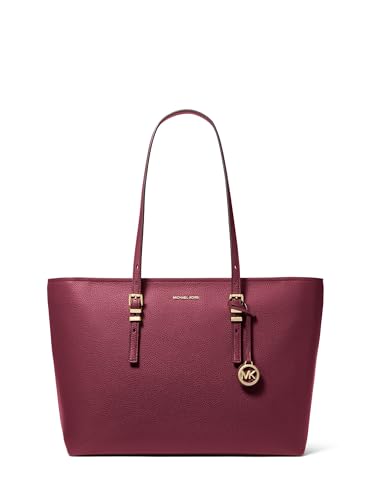Michael Kors Quinn Large Tote - color: Gold-tone Hardware/Mulberry