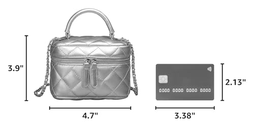 Box Bag Purse, Y2K Sourpuss Purse Cool Style Trendy Women Shoulder Crossbody Bags Fashion Girls Handbag - color: A-silver