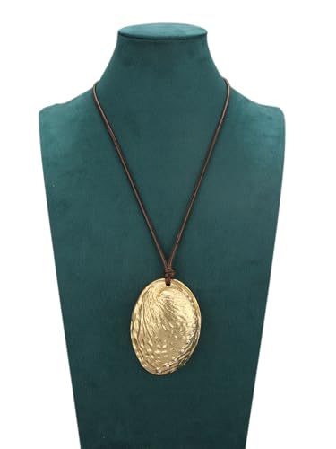 Chunky Necklace for Women Boho Pendant Necklace Statement Western Choker Necklaces for Women Vintage Bohemian Jewelry - style: Boho Statement Necklace