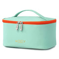 Meiyuuo Makeup Bag Large Cosmetic Bags for Women Girls Cute Travel Zipper Pouch Toiletry Organizer for Beauty Essentials Waterproof (Light Green) - color: Light Green