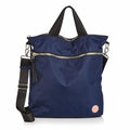 shortyLOVE Wonder Crossbody Messenger Bag - Womens Stylish Nylon Travel Handbag with 55" Adjustable Removable Strap - color: Navy