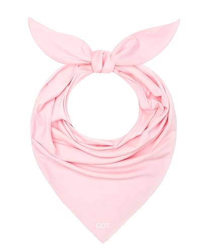 GOT Sports UPF 50+ Cooling Bandana for Men & Women - Thermoregulation, Moisture-Wicking, Sun Protection Bandana Neck Wraps - color: Pink