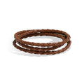Long tiantian Boho Bracelets for Women Western Jewelry for Women Leather Wrap Bracelets Stackable Bangle Western Outfit for Women - color: men’s bracelets(brown)