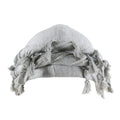 JILIYUPA Turban Durag for Men, Adjustable Halo Turban Durag for Men, Pre-Tied Skull Cap, Headwraps for Hair Loss - color: Grey