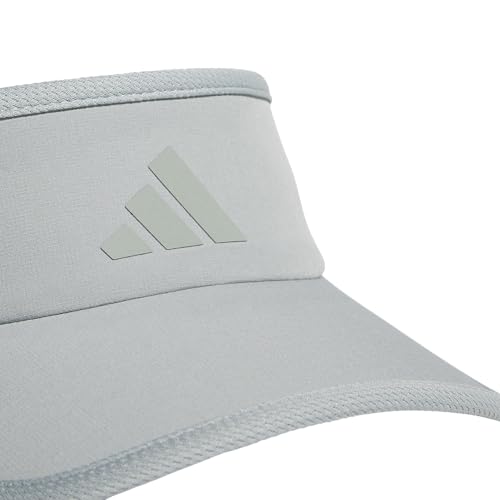 adidas Women's Superlite Visor – Lightweight Moisture-Wicking Running Tennis Hat - color: Wonder Sage Green/3