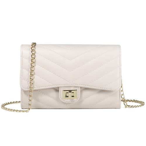 Small Cross Body Purses Sling Crossbody Bags for Women, Shoulder Bag Tote Purse Cross Body Bag Phone Bags - color: V Beige