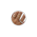 Knuckle Rings Set for Women,Simple Dainty Stackable Finger Ring Pack Minimalist Cute Butterfly Moon Heart Rings Boho Statement Jewelry Size Mixed - style: Style-E