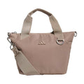 adidas Small Tote Mini Bag for Women and Men - color: Premium/Chalky Brown