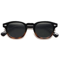 SOJOS Retro Small Round Sunglasses for Men Women Trendy Circle Style UV400 Lenses Unisex Sun Glasses SJ2251 - color: Black&tortoise/Grey