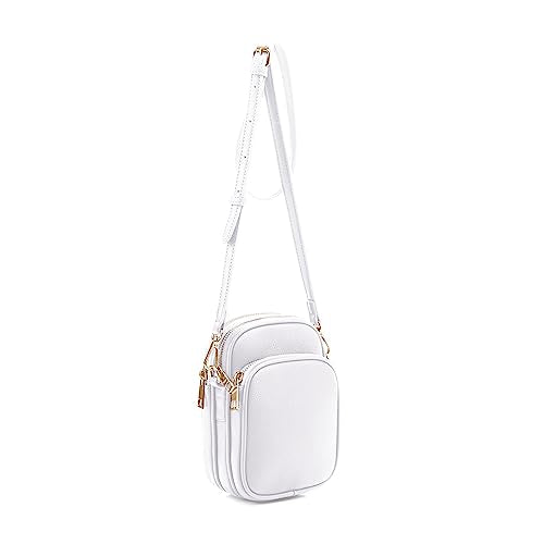 Mali+Lili, Josie Triple Zip Crossbody Bag - color: White