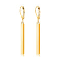 Leverback Earrings Dangle Earrings for Women Dangly Earrings Anniversary Birthday Gifts for Women - style: Vertical Bar Earrings-Gold
