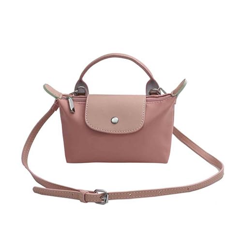 Fashionable and versatile handbag for women, mini shoulder bag, crossbody bag, coin purse, mobile phone bag - color: Pink