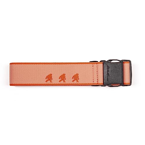 Eddie Bauer Women's Active Stretch Webbing Trail Belt With Quick Release Buckle, One Size Fits Most - color: Coral Sasquatch