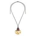MUYAN Gold Hammered Pendant Necklaces for Women Western Statement Long Necklace Cowgirl Outfits Boho Vintage Jewelry