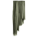 Harewom Lightweight Gauze Linen Feeling Shawl Wraps for Women Beach Summer Scarf for Evening Wedding Dresses - color: Shawl Wraps - Army Green