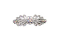 Faship Gorgeous AB Rhinestone Crystal Small Mini Floral Hair Barrette Clip - color: AB