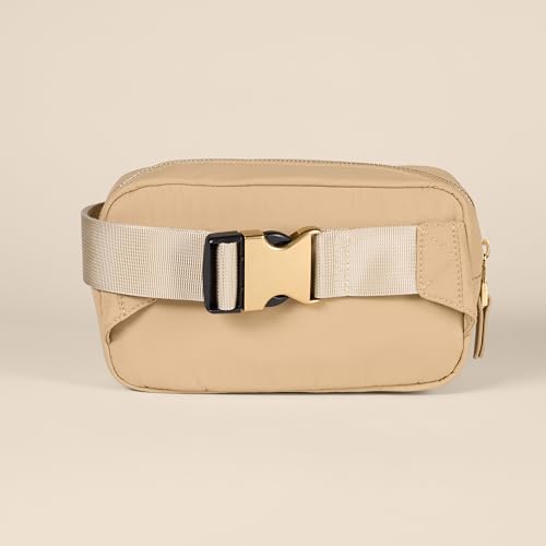 Amazon Essentials Women's Nylon Bum Bag Belt Bag - color: Khaki