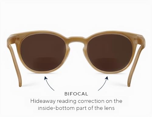 Peepers by PeeperSpecs Unisex Boho Sun Round Sunglasses - color: Amber - Original