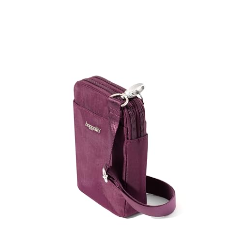 Baggallini Women's Modern Take Two Rfid Crossbody - color: Mulberry
