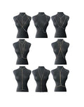 Tornito 4-8Pcs Sexy Body Chain Belly Waist Chain Necklace Summer Beach Bikini Bra Body Jewelry for Women Gold Tone - style: E:8Pcs, Gold Tone