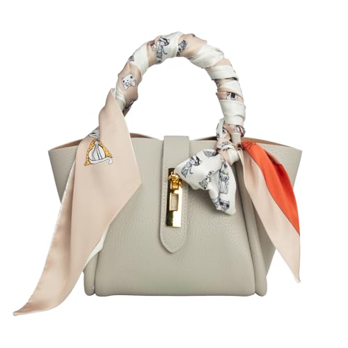 RIIQIICHY Hair Scarf for Women Like Silk Scarves Headband Neck Scarfs Twilly Purse Accessories - color: C010