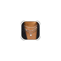 Long tiantian Chunky Gold Necklace Stack Chain Necklaces for Women Statement Layered Paperclip Choker Necklaces Statement Necklace for 80s 90s & Night Out Outfits Paperclip Style Fashion Jewelry - color: A3:Style C-Silver