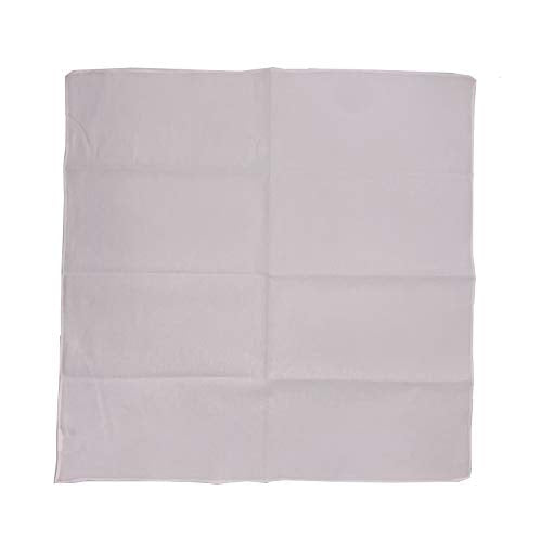 Vamqor 100% Cotton 10 Pack Fine Bandanas - color: Solid White