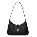 CLUCI Shoulder Bag for Women, Purses for Women, Handbag Hobo Bags Vegan Leather Crossbody Purse with Adjustable Strap Black Woven Texture - color: B-black Woven Texture-small
