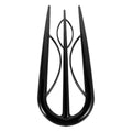 PRETYZOOM Large U-shaped Hair Pins for Buns Black Double Prong Hair Forks for Women