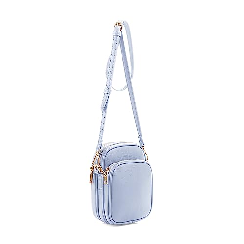 Mali+Lili, Josie Triple Zip Crossbody Bag - color: Blue
