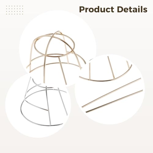 Decorative Hair Bun Holder Cage, 2 Sets Alloy Hair Cuff, Hair Stick For Lady