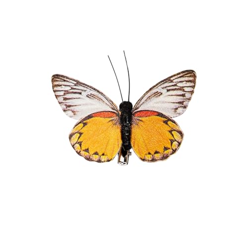 Berfutall-Artificial 3D Butterfly Party Decorations Set of 12 with Clip 12 Color Ornaments for Christmas Tree (12Color I) - color: 12color I
