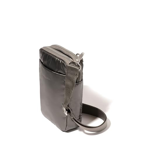 Baggallini Women's Modern Take Two Rfid Crossbody - color: Gunmetal Puff