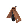 EVITA PERONI Banana Clip with Twistable Wings, Acetate Fabric Ponytail Holder No Damage Hair Clips for Thick Curly Hair Large Claw Clips Elegant Hair Accessories for Women, Brown - color: Brown