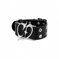 Leather Arm Cuff Bracelet for Women Adjustable Punk Arm Cuff Jewelry Upper Arm Band Black Leather Arm Bangles Halloween Gothic Jewelry
