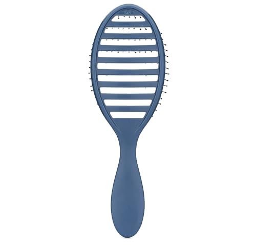 Wet Brush Speed Dry Hair Brush, Elemental Blue, Vented Design & Soft HeatFlex Bristles, Blow Dry Safe, Ergonomic Handle Manages Tangles & Uncontrollable Strands, Pain-Free Hair Accessories - color: Elemental Blue, size: 1 Count (Pack of 1)