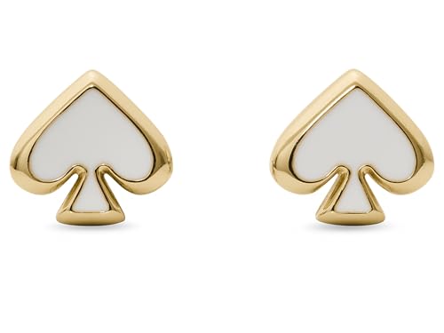 kate spade new york Everyday Spade Studs - color: White Enamel