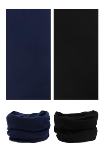 Head Wrap Headwear Headband Bandana Face Mask magic scarf for men & women - color: 6pcs. Solid Color 5