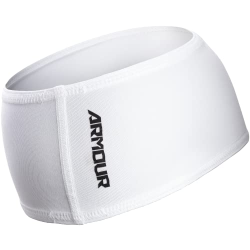 Under Armour Football Head Wrap, Moisture Wicking, Keeps Sweat Off Eyes - color: White