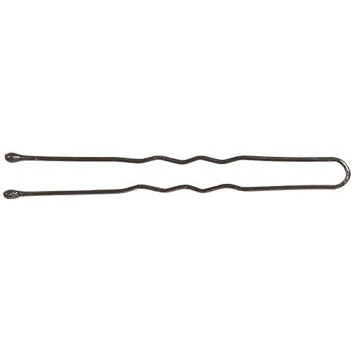 ForPro Professional Collection Hair Pins (575-Count Approx), Black, 2" L, Ball-Tipped, Crimped, Non-Damaging, 1 Lb. - color: Black