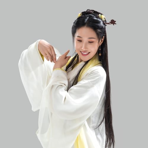 Lotus Hair Stick for Women Vintage Chinese Hairpin for Buns Hair Styling Elegant Wooden Pin 7.87In Lightweight Durable Accessory