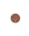 Luxval Diamond Pendant Gold Necklace for Women，Dainty 18k Gold Plated Choker Necklaces Simple Gold Jewelry Gifts for Women Girls - color: Silver-CZ Pendant